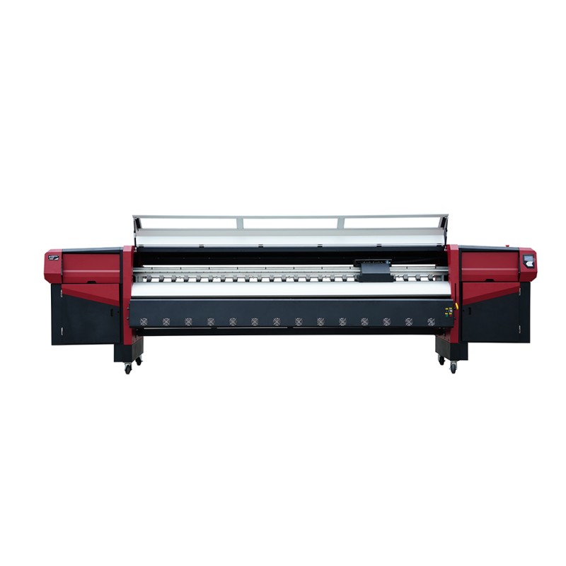 Crystal brand Alpha-1024 print head industrial using a wide format printing machine