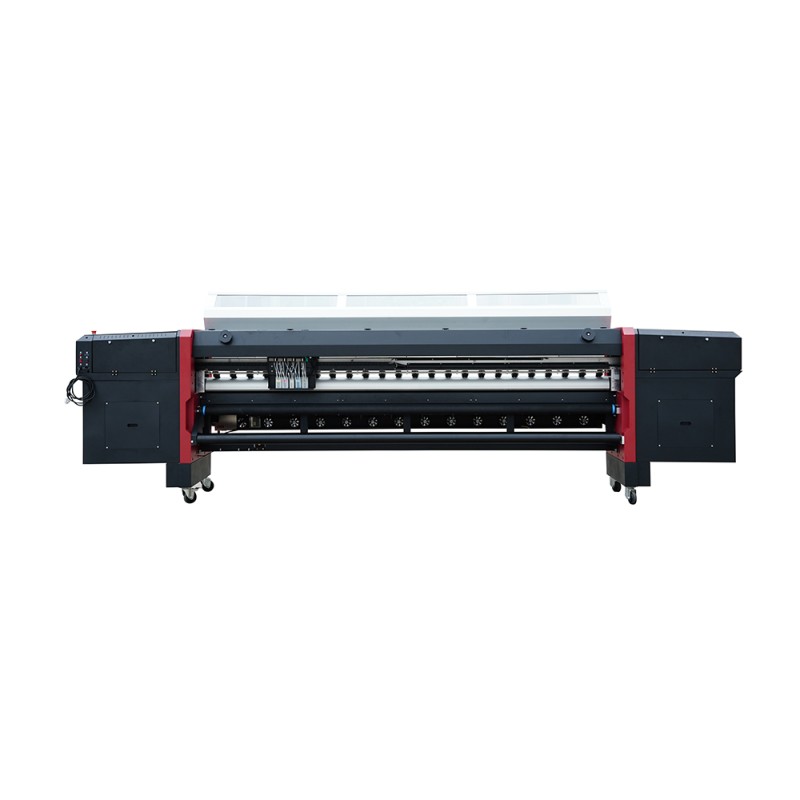 Crystal brand Alpha-1024 print head industrial using a wide format printing machine