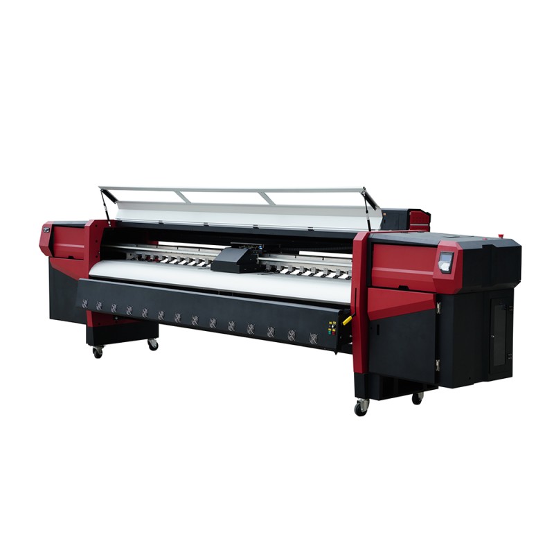 Crystal brand Alpha-1024 print head industrial using a wide format printing machine