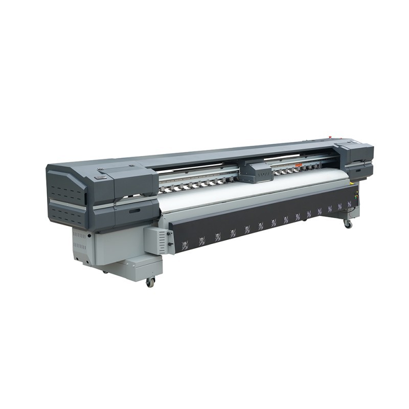 Crystal brand 3.2-meter-wide solvent inkjet printer with Seiko 508GS print head