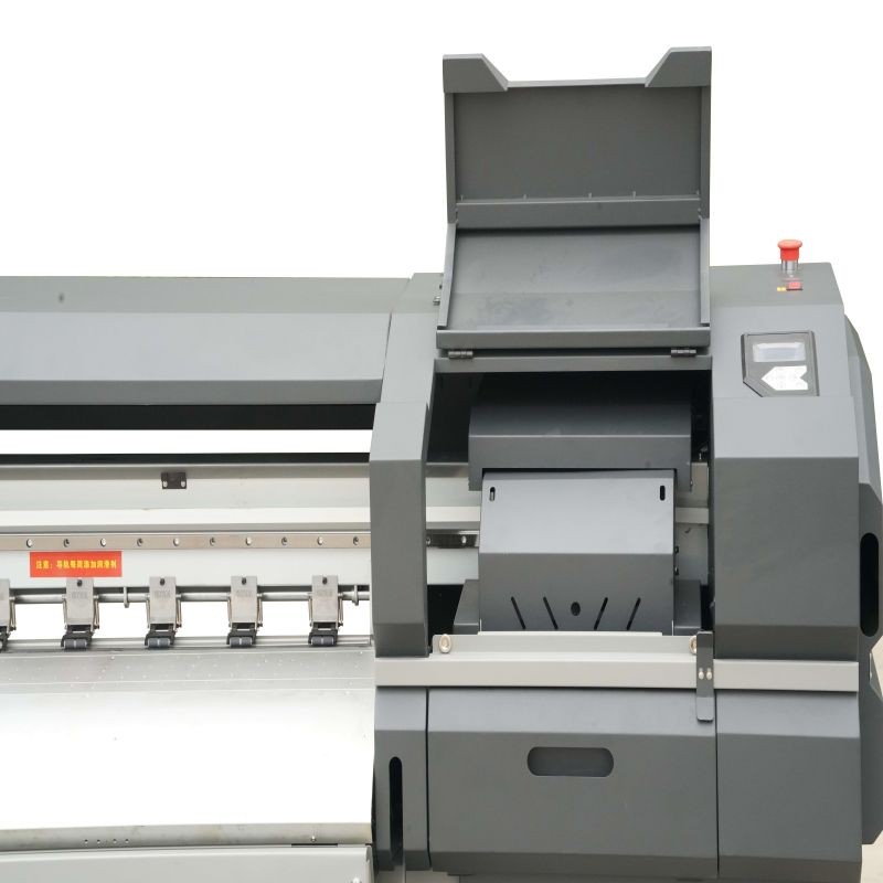 Crystal brand 3.2-meter-wide solvent inkjet printer with Seiko 508GS print head